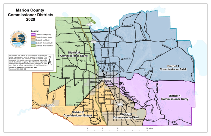 map of commissioner districts