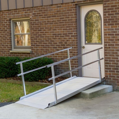 Mobility Ramp Entrance to Doorway